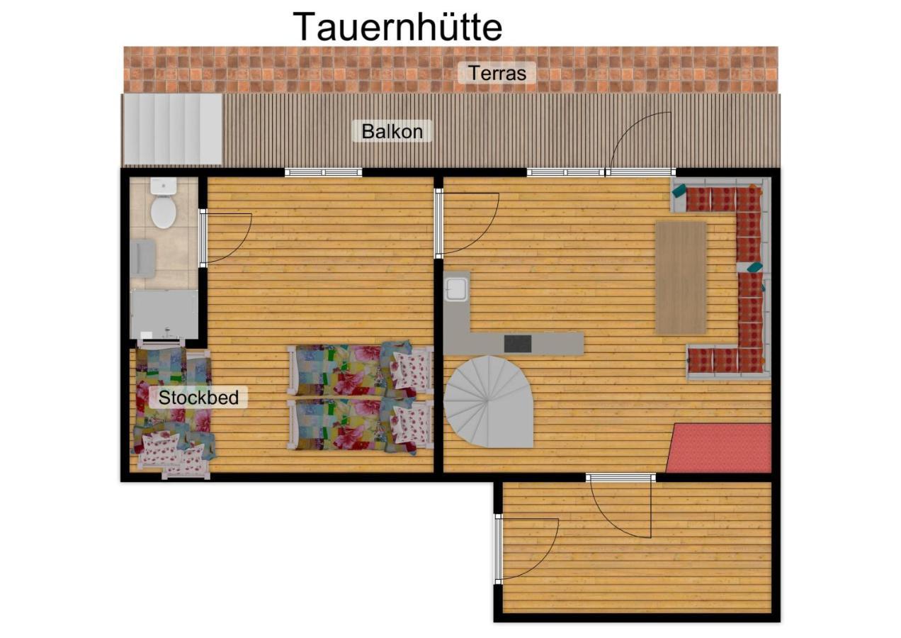 Tauernhuette Villa Пиезендорф Екстериор снимка