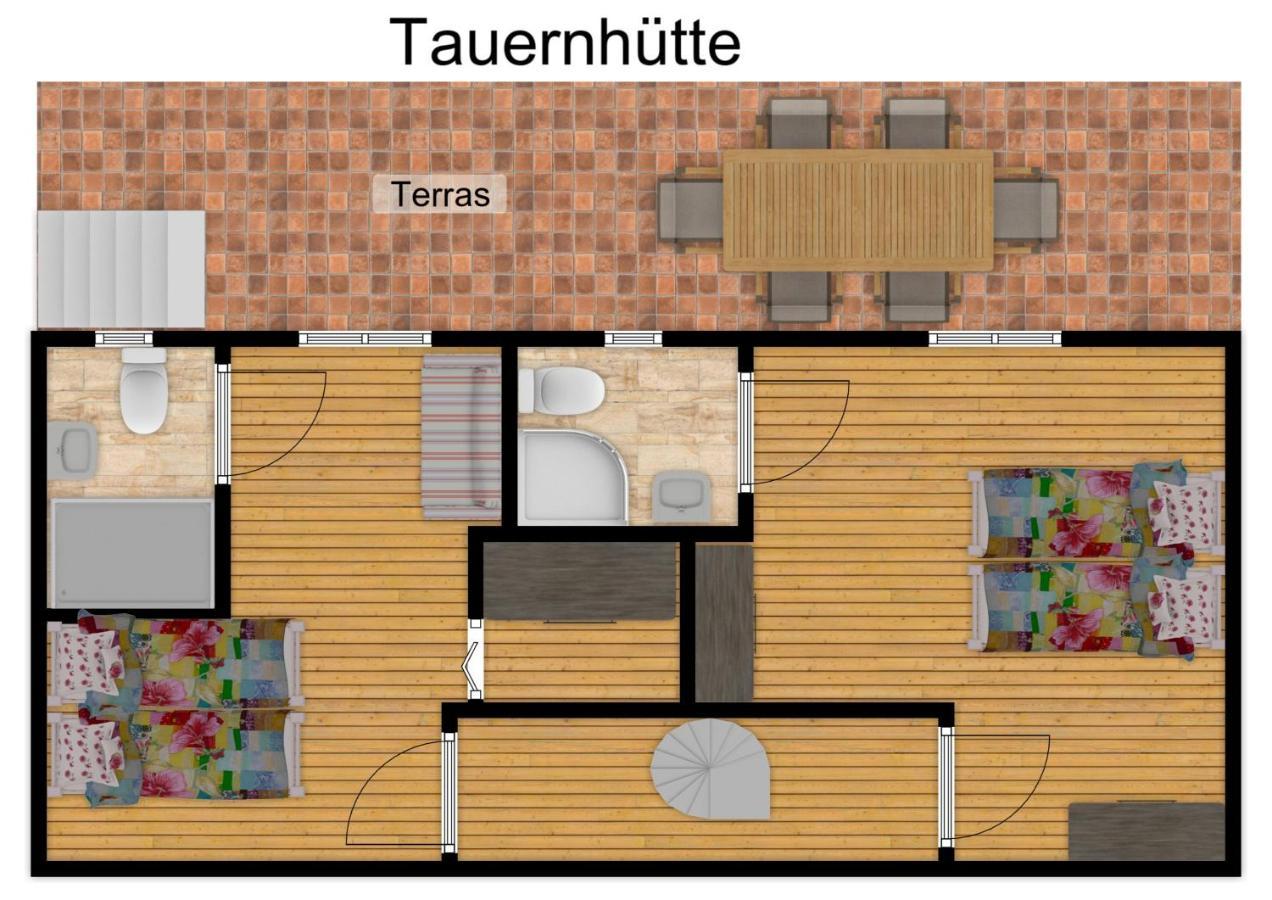 Tauernhuette Villa Пиезендорф Екстериор снимка